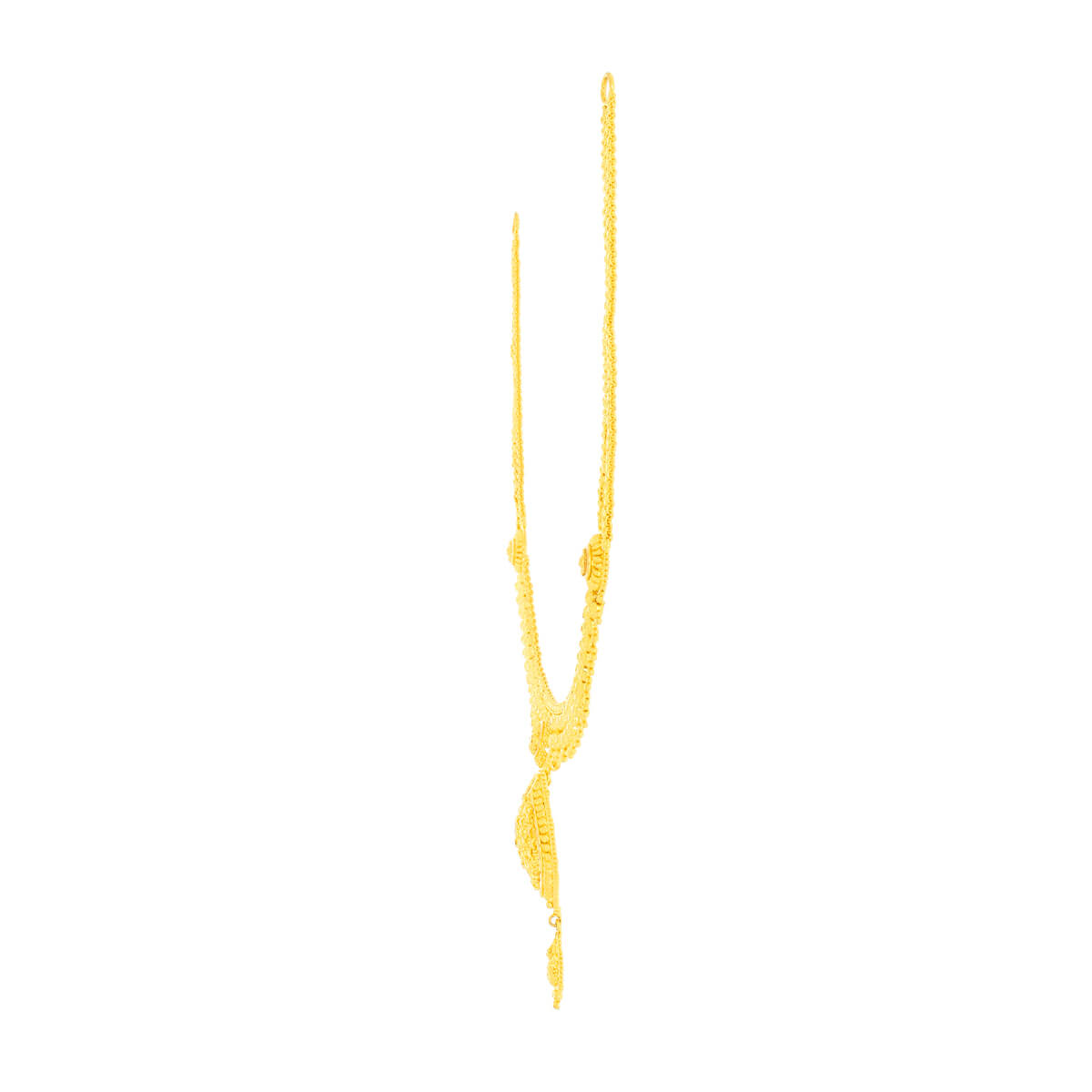 Subtle Elegance Gold Short Necklace