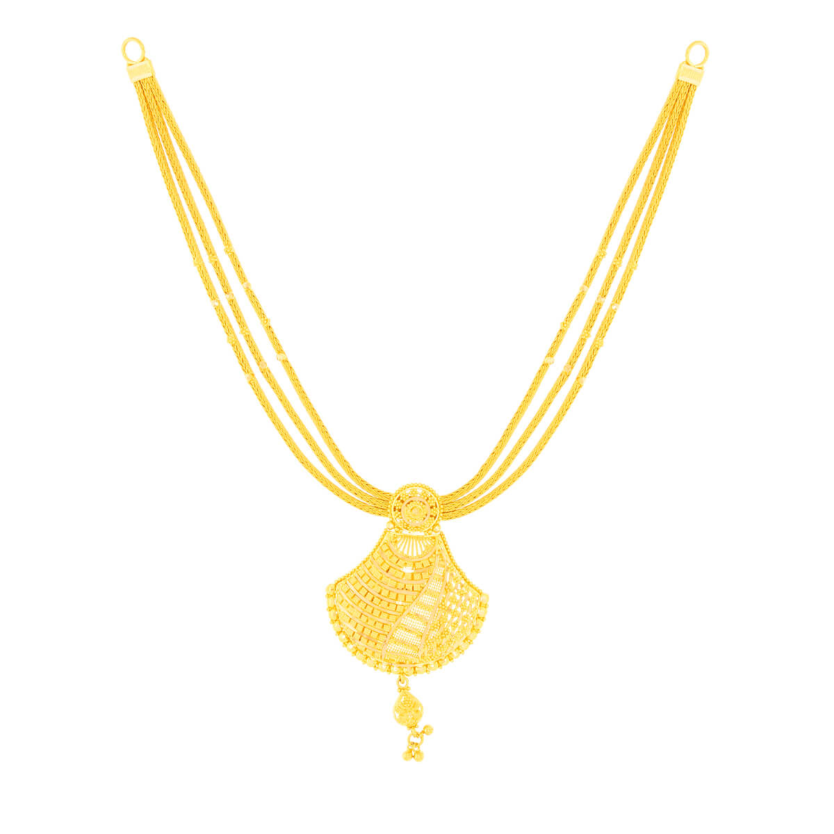 Pristine Grace Gold Short Necklace