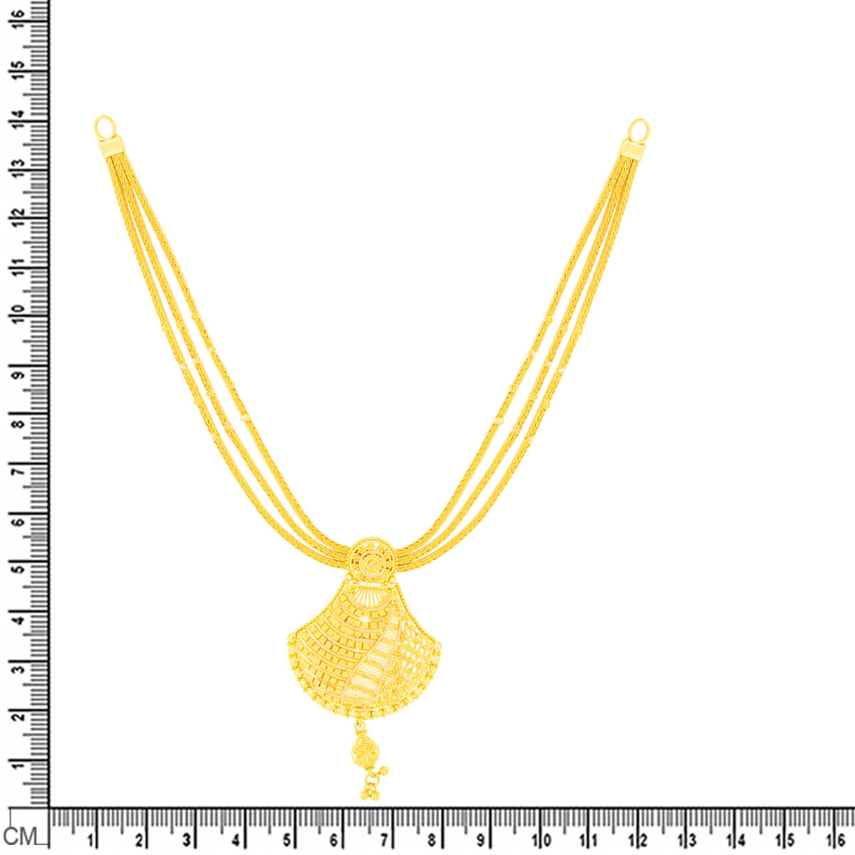 Pristine Grace Gold Short Necklace
