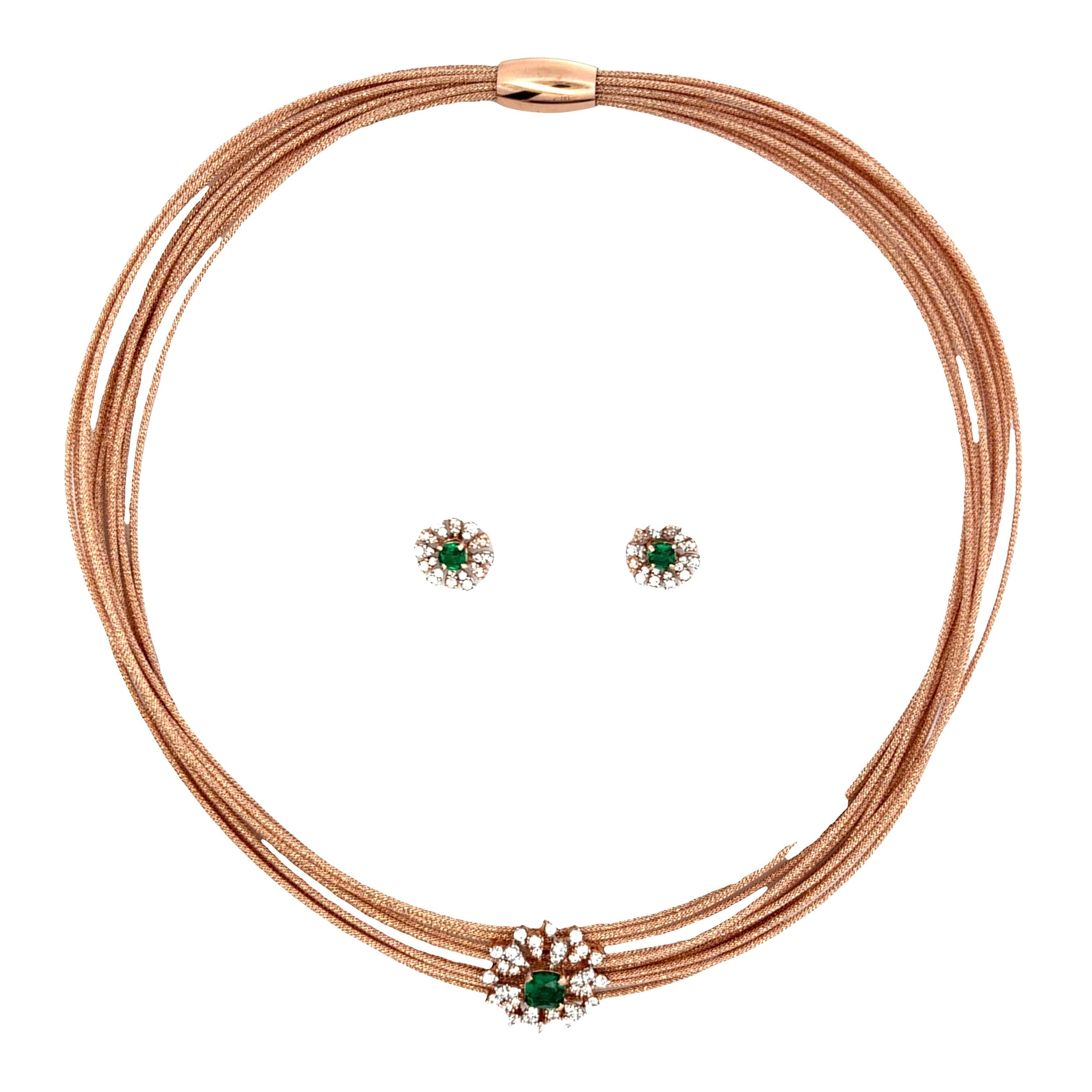 Gold Necklace Set