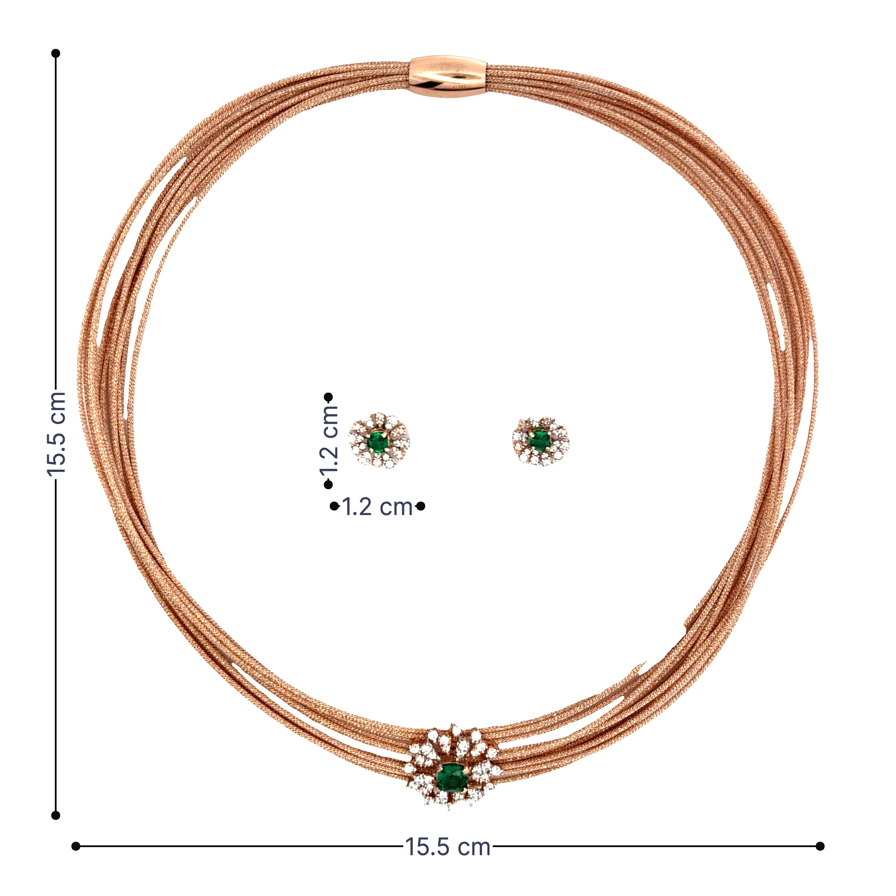 Gold Necklace Set