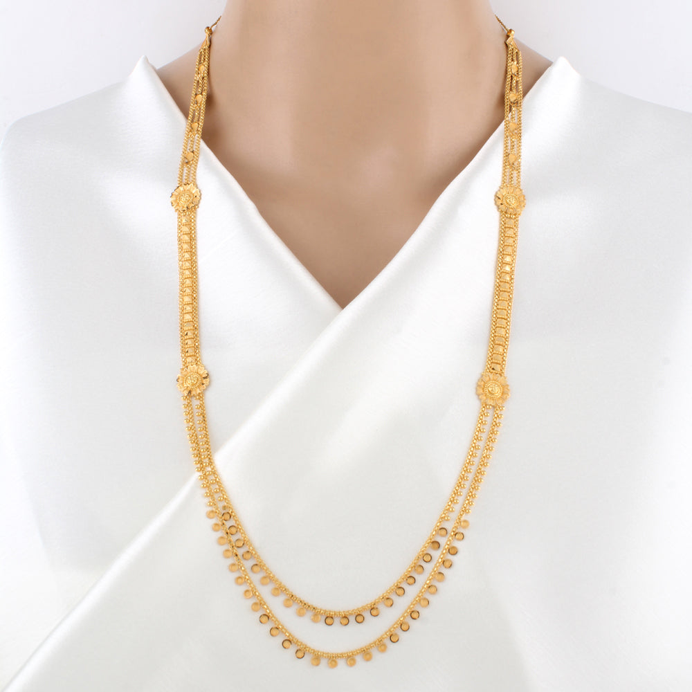 Classic Charm Gold Layer Necklace