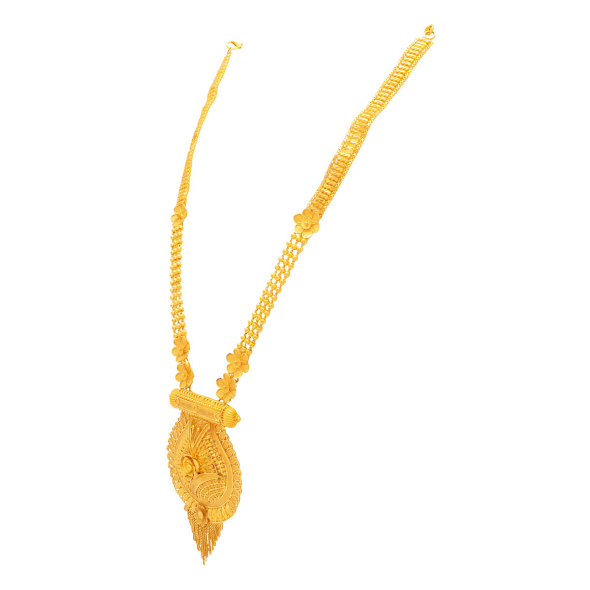 Majestic Charm Wedding Gold Necklace