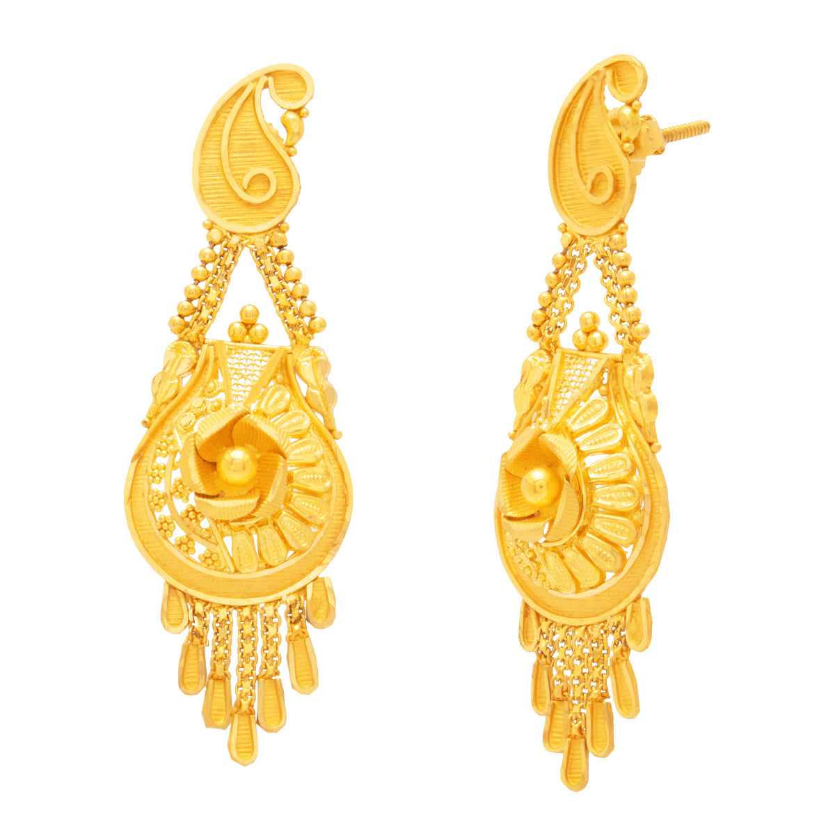Majestic Charm Wedding Gold Necklace