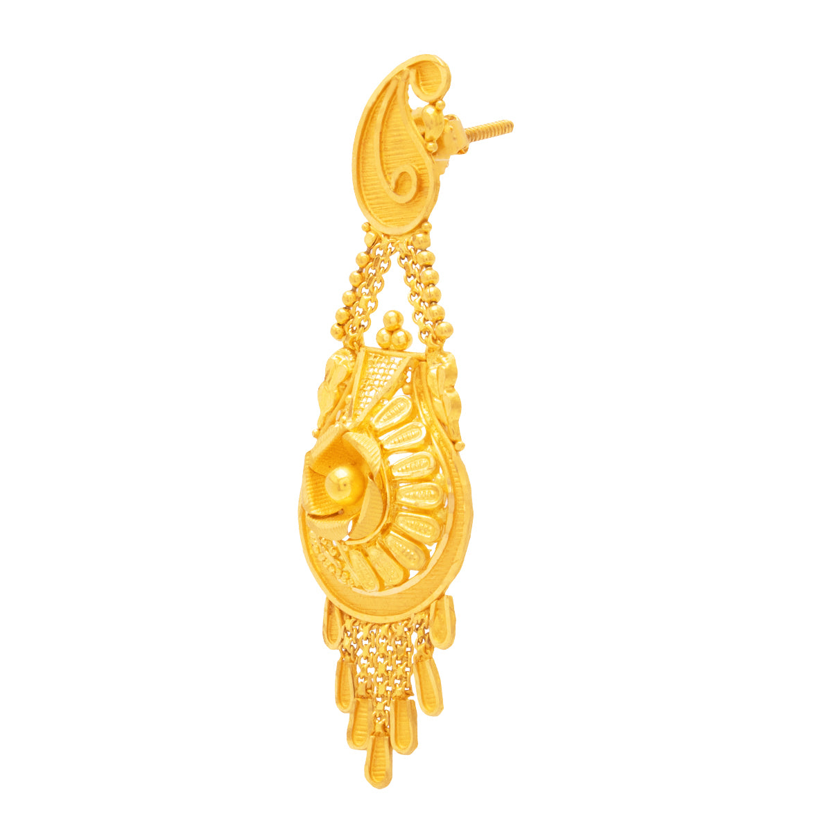 Majestic Charm Wedding Gold Necklace