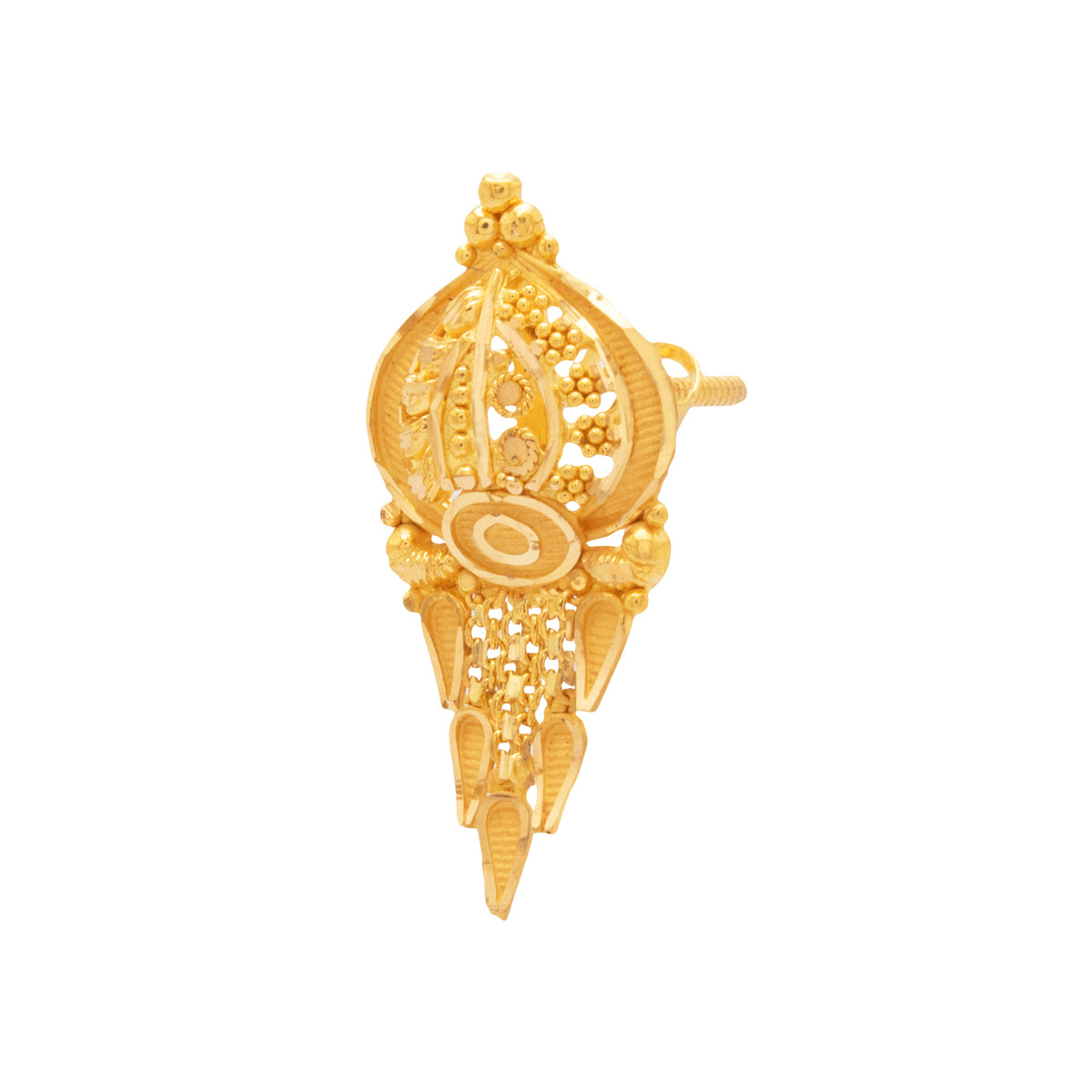 Vintage Glow Gold Short Necklace