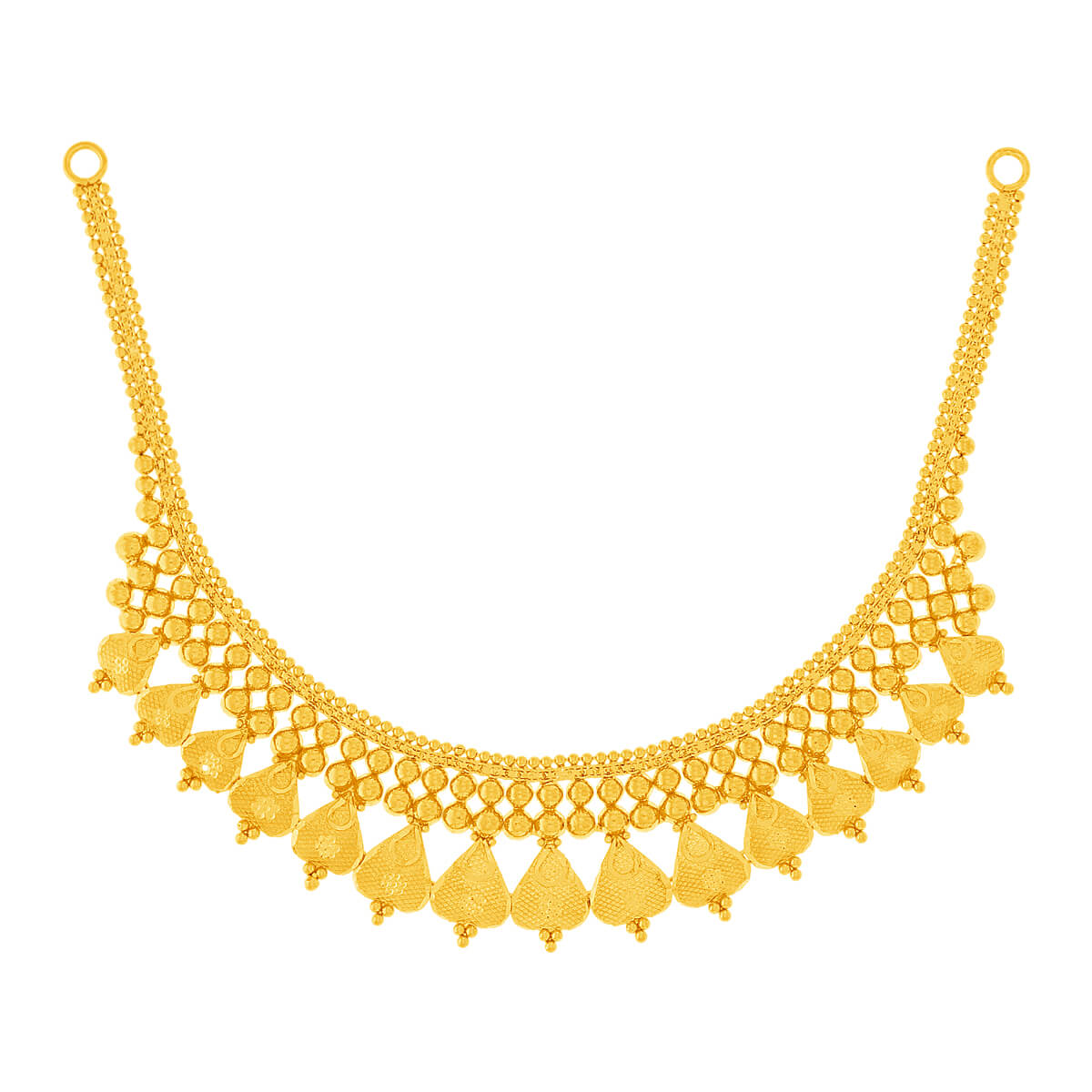 Classic Marvel Gold Short Necklace