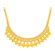 Classic Marvel Gold Short Necklace