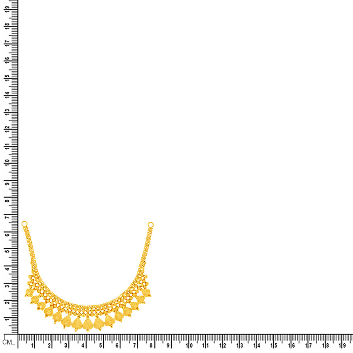 Classic Marvel Gold Short Necklace