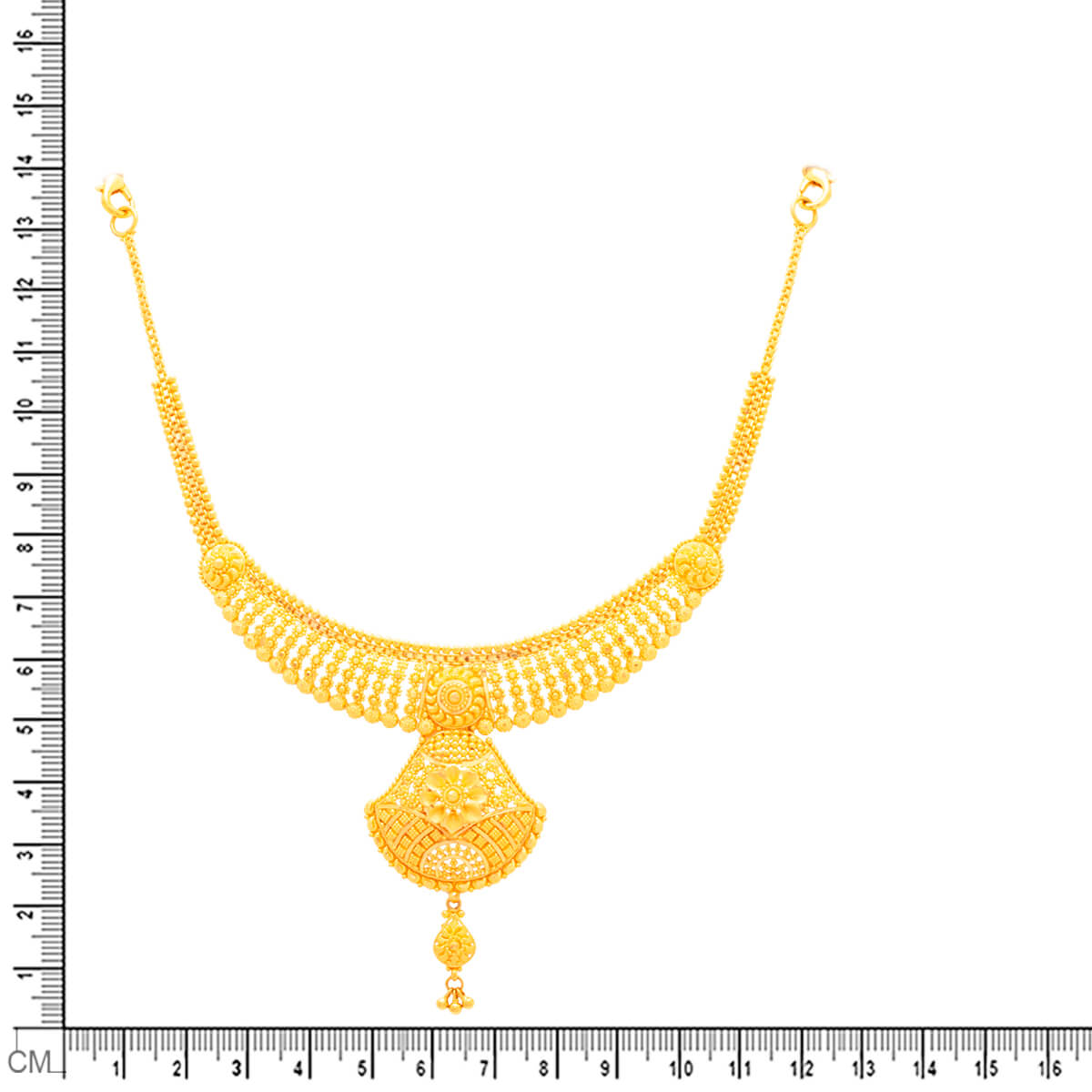 Classic Charm Gold Short Necklace