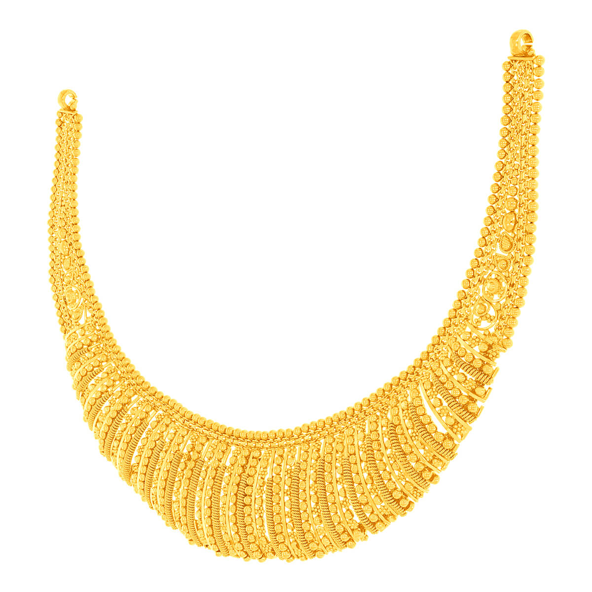 Imperial Grace Wedding Gold Necklace