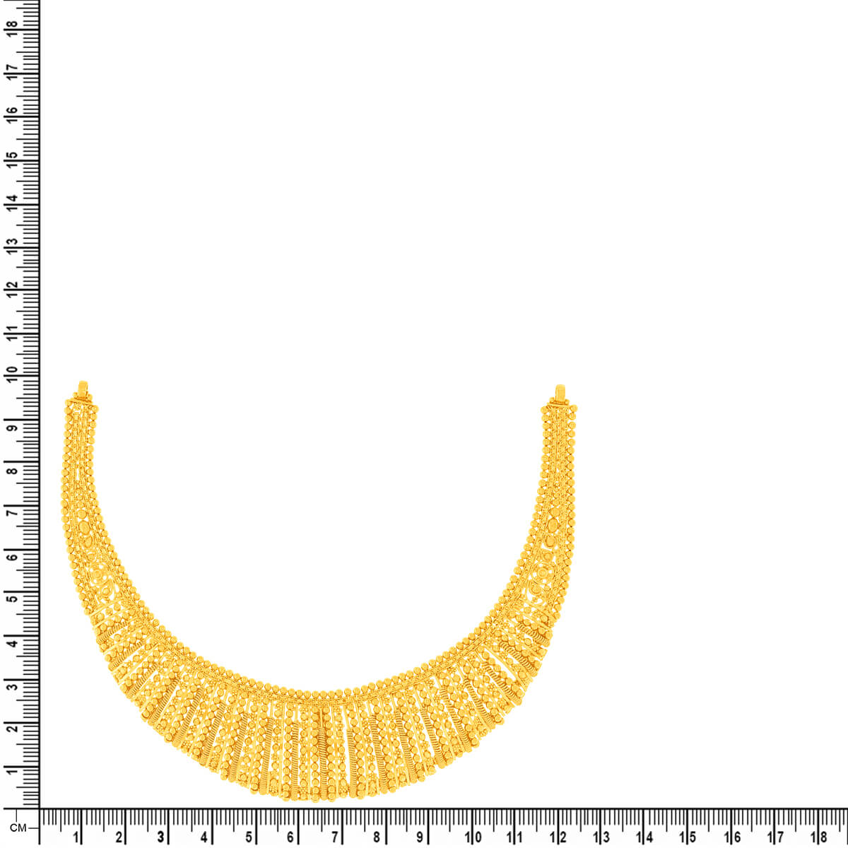 Imperial Grace Wedding Gold Necklace