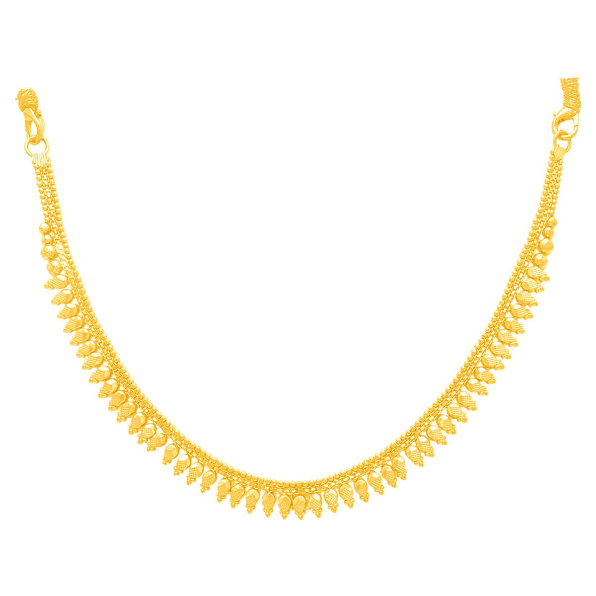 Modern Radiance Gold Short Necklace