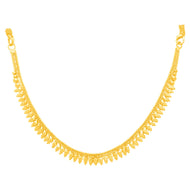 Modern Radiance Gold Short Necklace