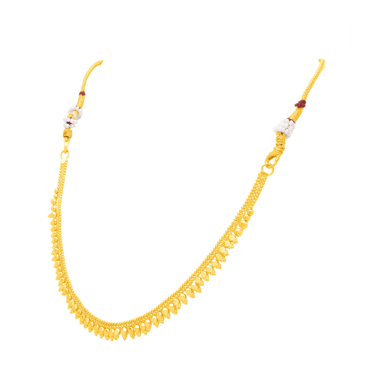 Modern Radiance Gold Short Necklace