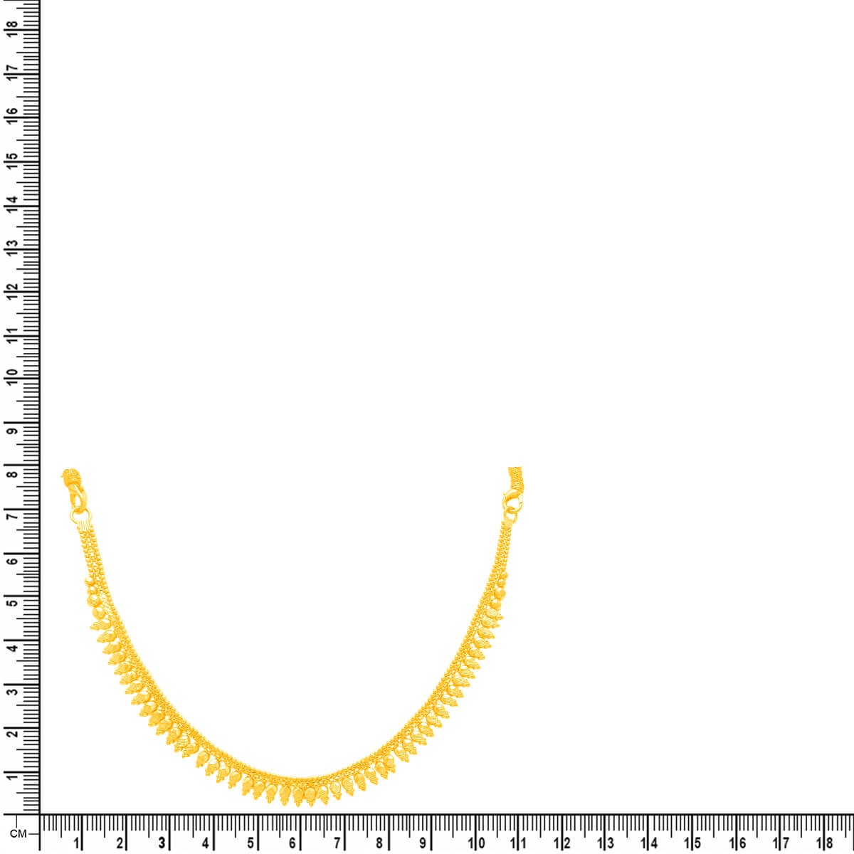 Modern Radiance Gold Short Necklace