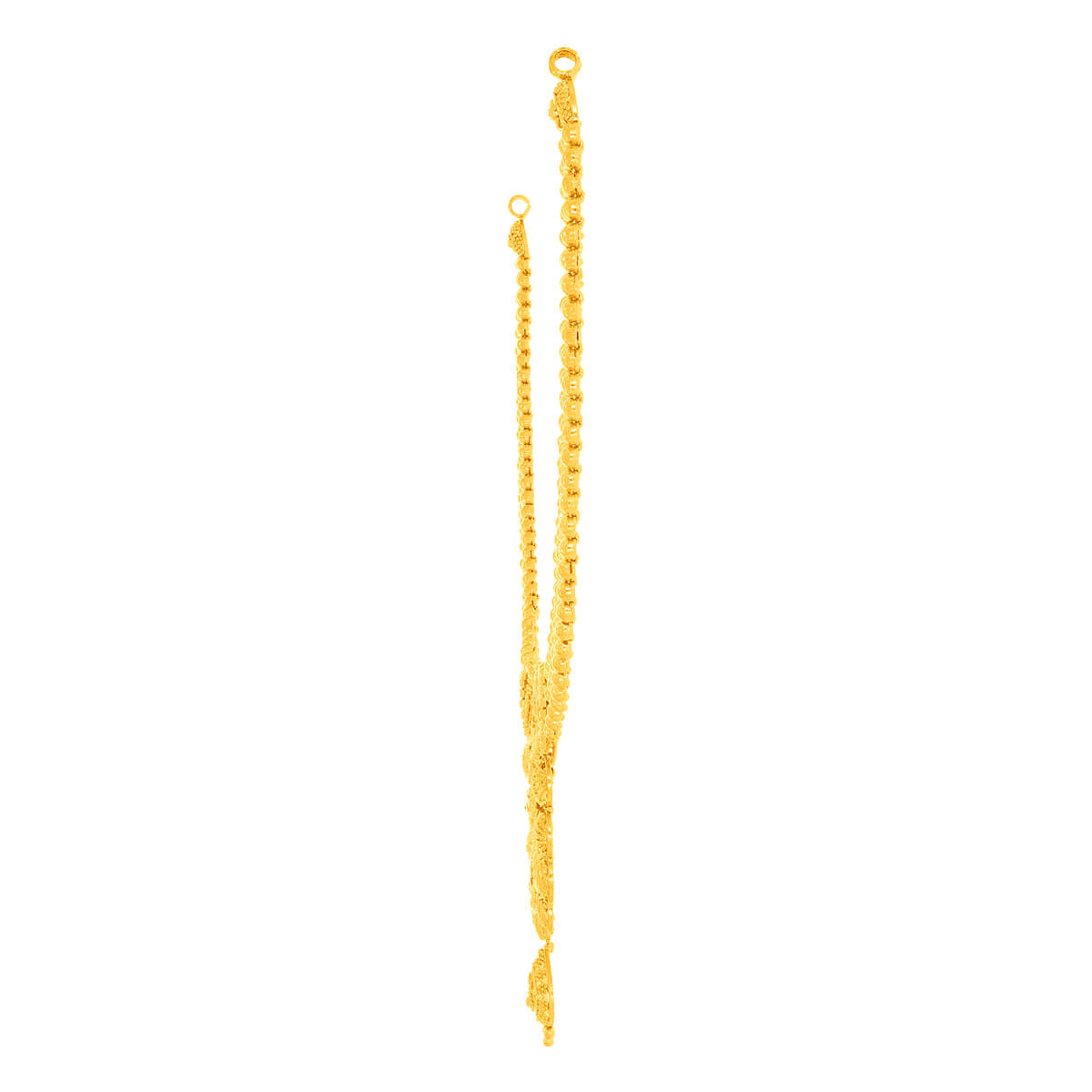 Glamorous Blossom Gold Short Necklace