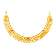Majestic Wedding Gold Necklace