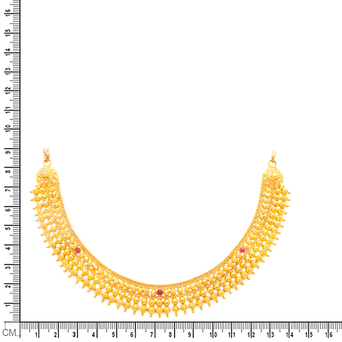 Majestic Wedding Gold Necklace