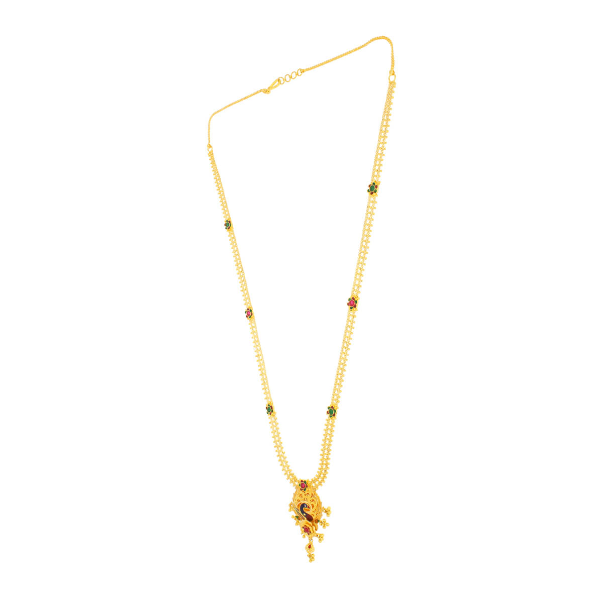 Dainty Glow Long Gold Necklace
