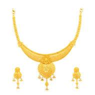 Regal Grace Wedding Gold Necklace