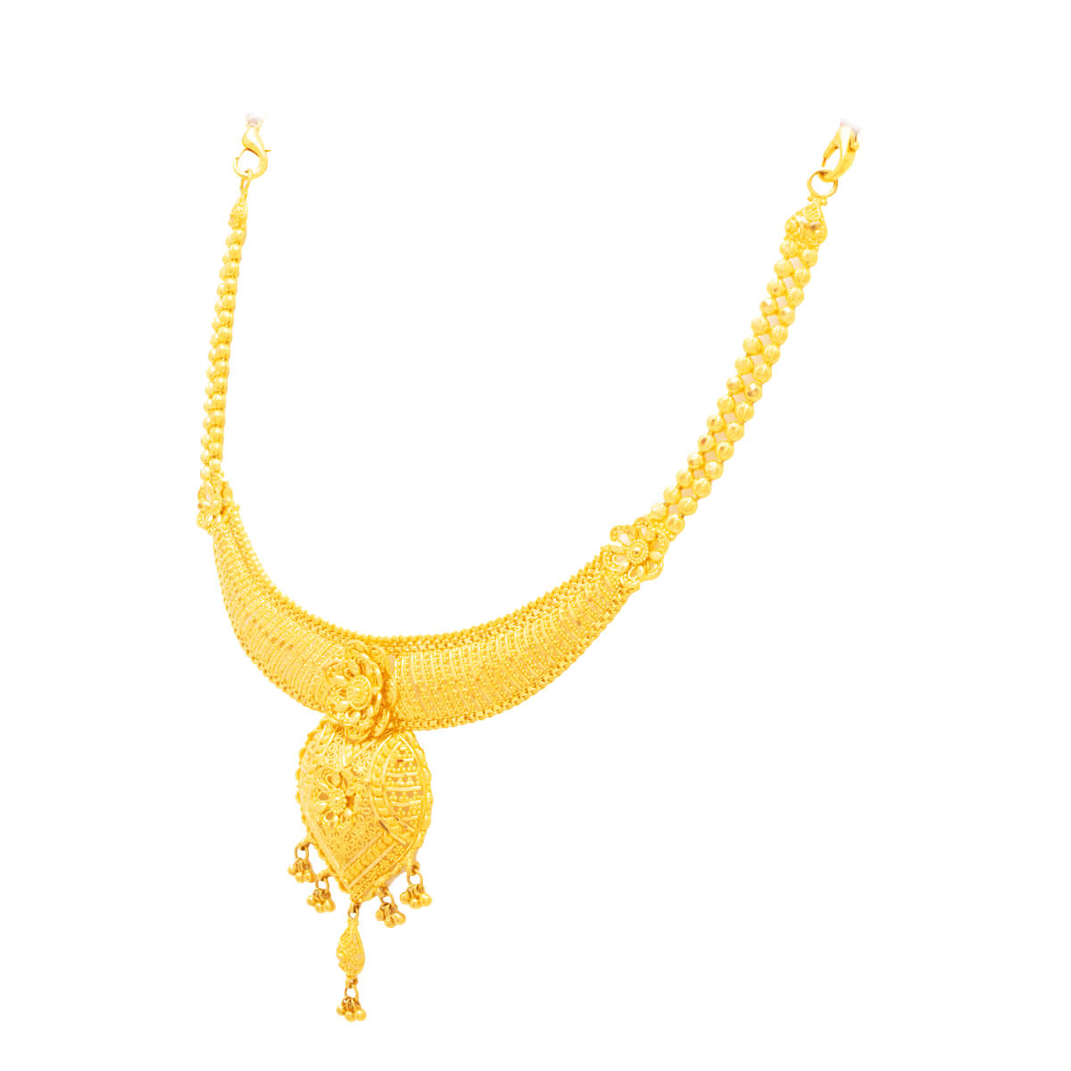 Regal Grace Wedding Gold Necklace