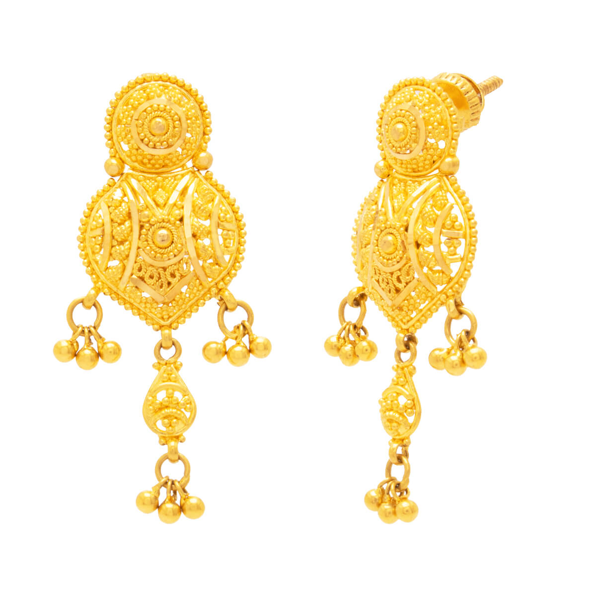 Regal Grace Wedding Gold Necklace