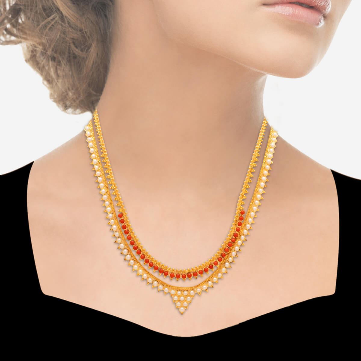 Classic Radiance Gold Layer Necklace
