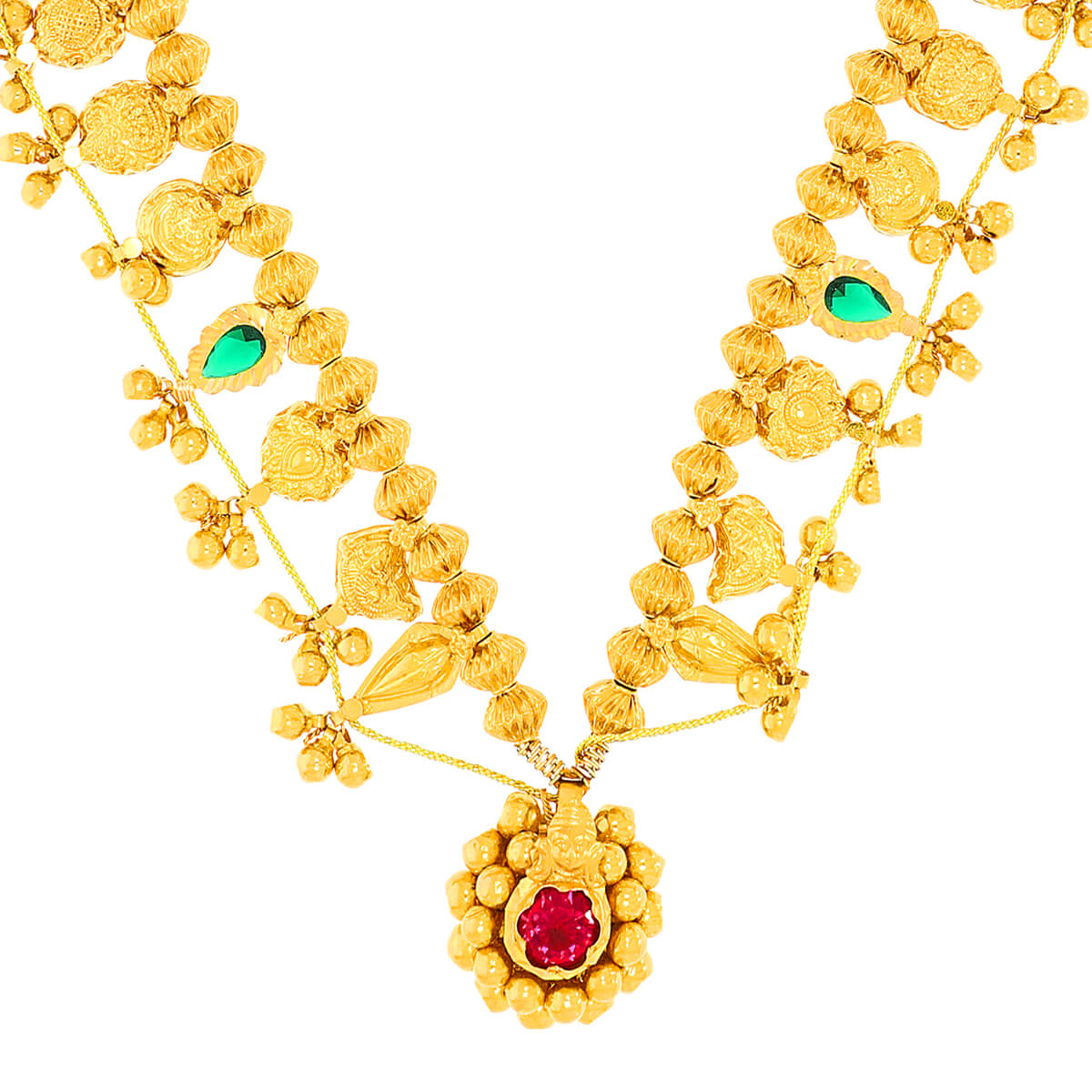 Classic Shine Wedding Gold Necklace