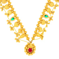 Classic Shine Wedding Gold Necklace