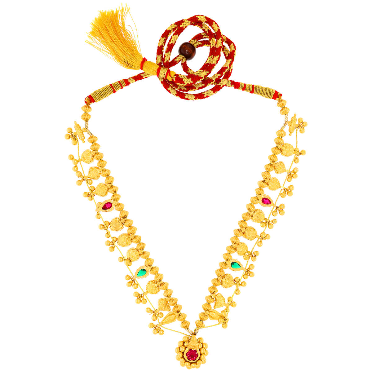 Classic Shine Wedding Gold Necklace