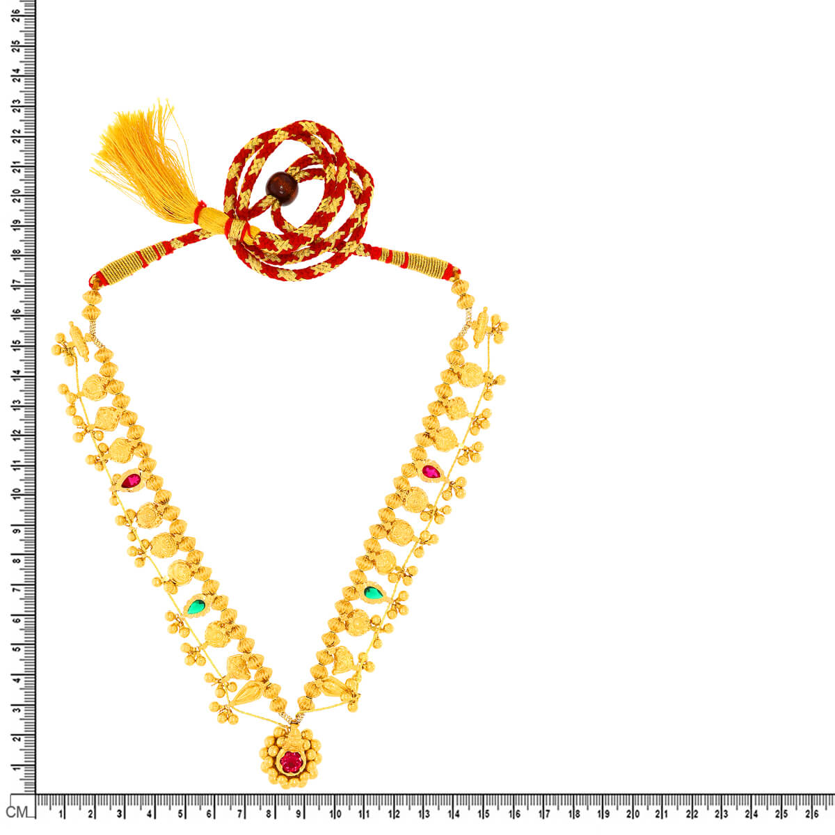 Classic Shine Wedding Gold Necklace