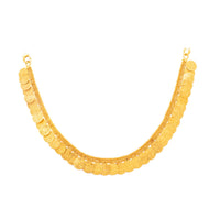 Subtle Gleam Gold Short Necklace