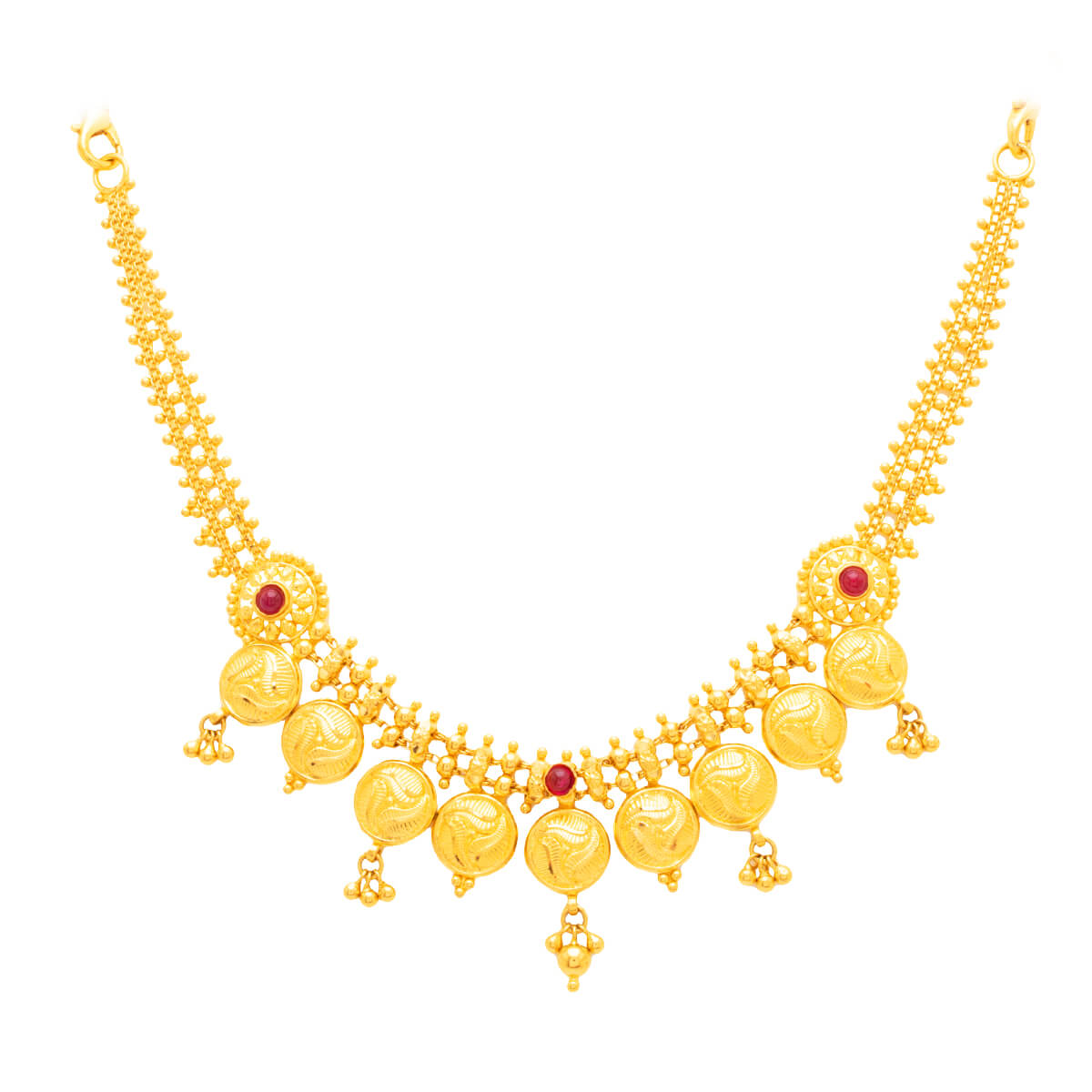Classic Aura Gold Short Necklace
