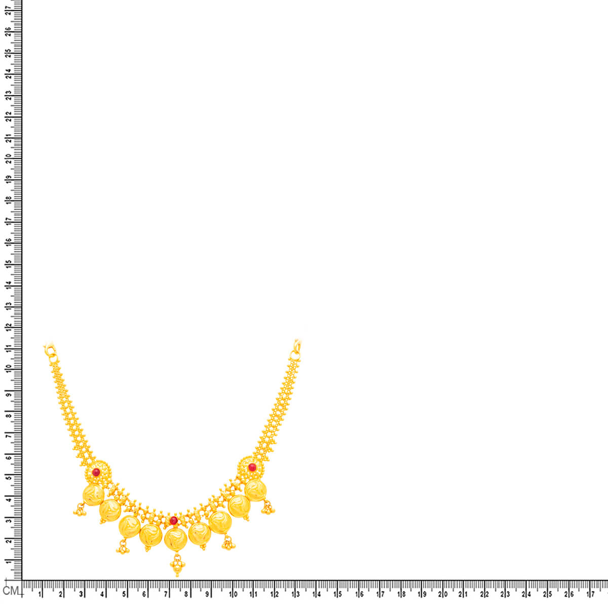 Classic Aura Gold Short Necklace