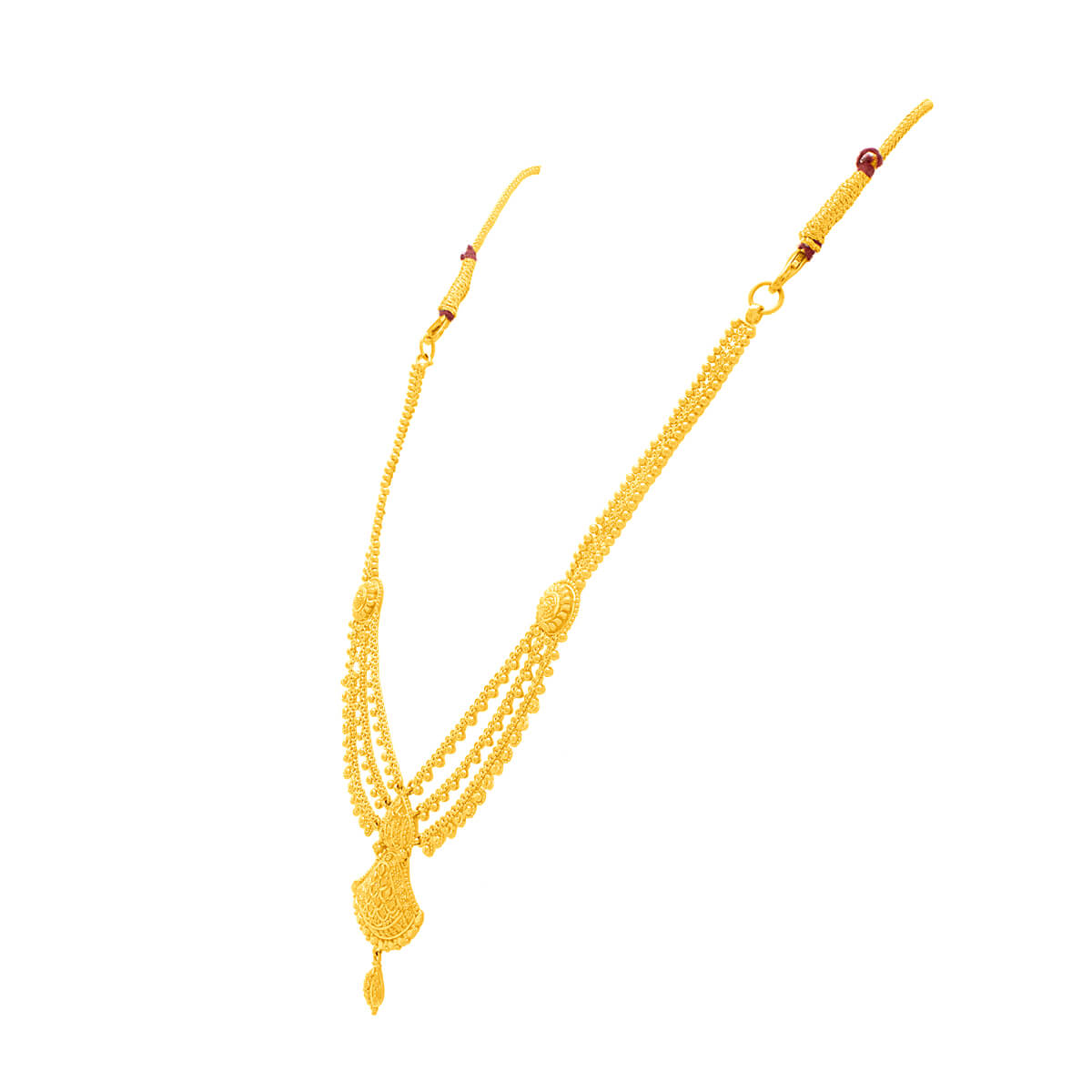 Regal Radiance Gold Layer Necklace