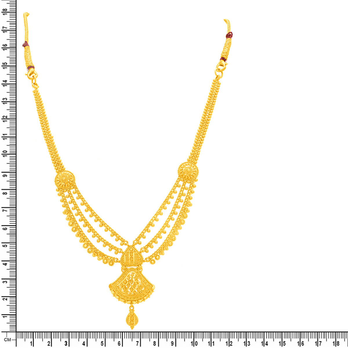 Regal Radiance Gold Layer Necklace