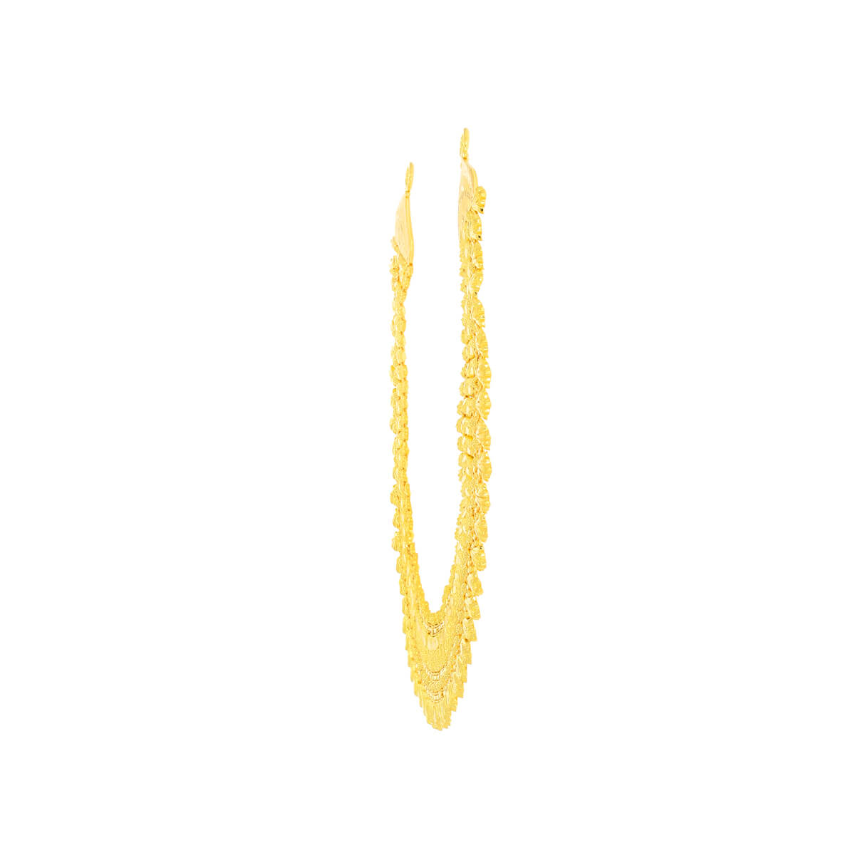 Wedding Gold Necklace with Vintage Glow