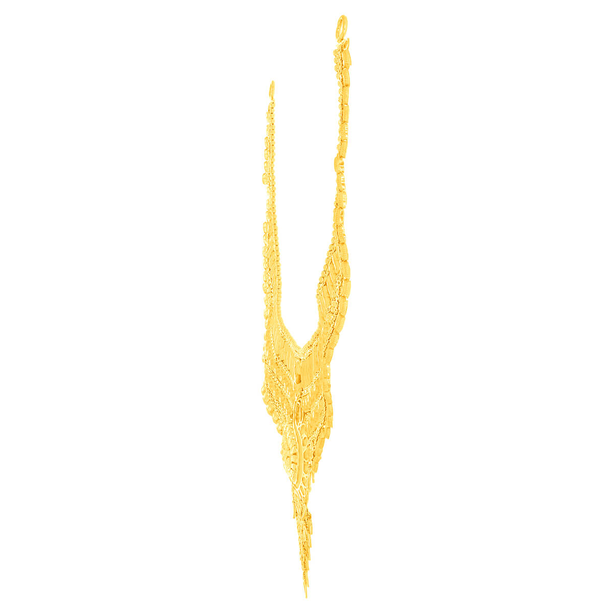 Regal Enchanting Wedding Gold Necklace