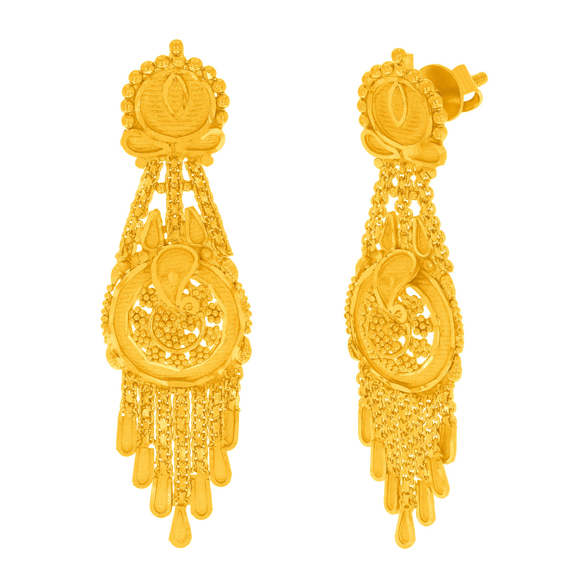 Regal Enchanting Wedding Gold Necklace