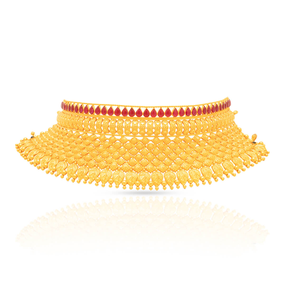 Mesmerizing Grace Gold Choker