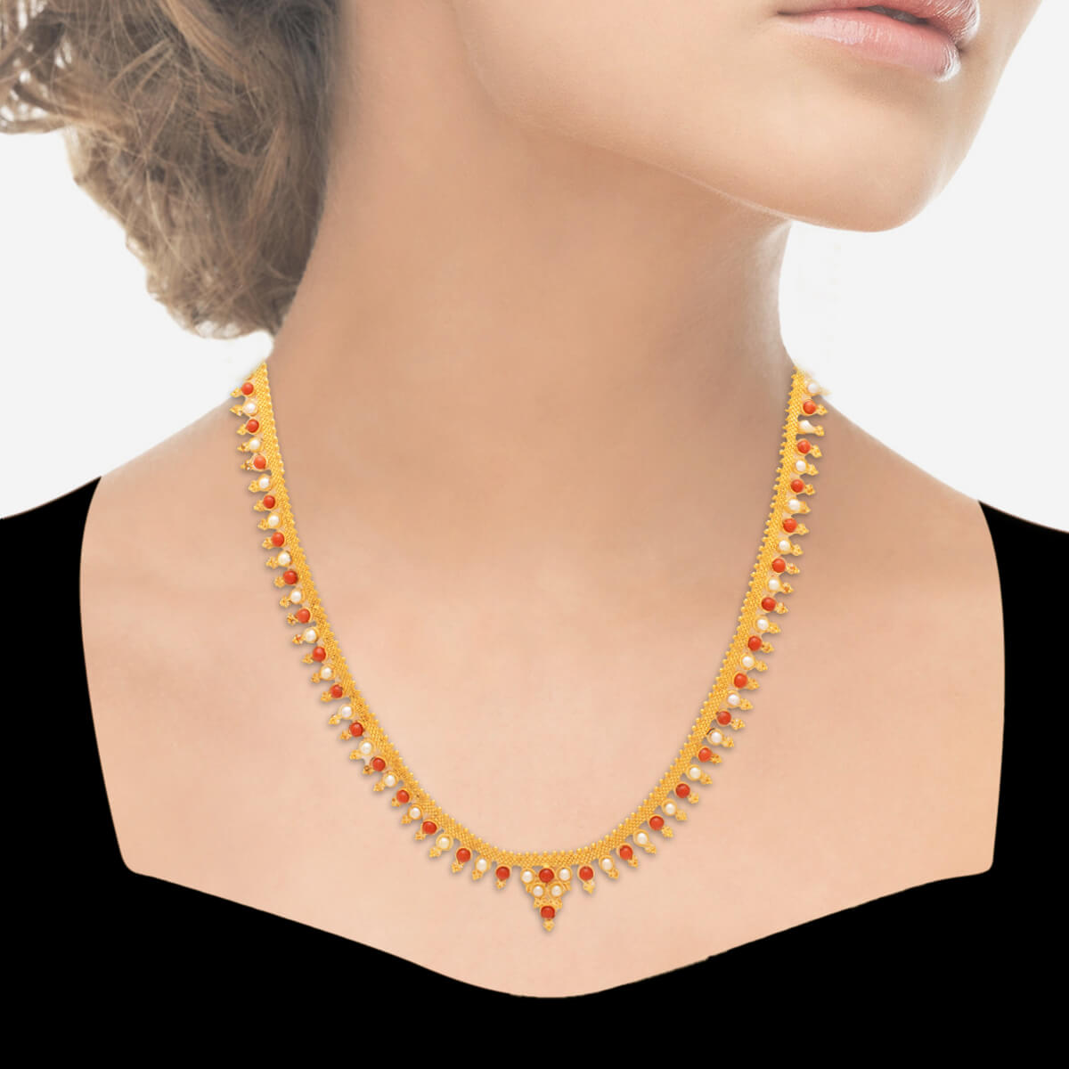 Daily Vibrance Long Gold Necklace