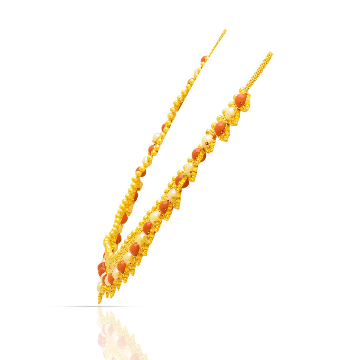 Classic Gleam Gold Short Necklace