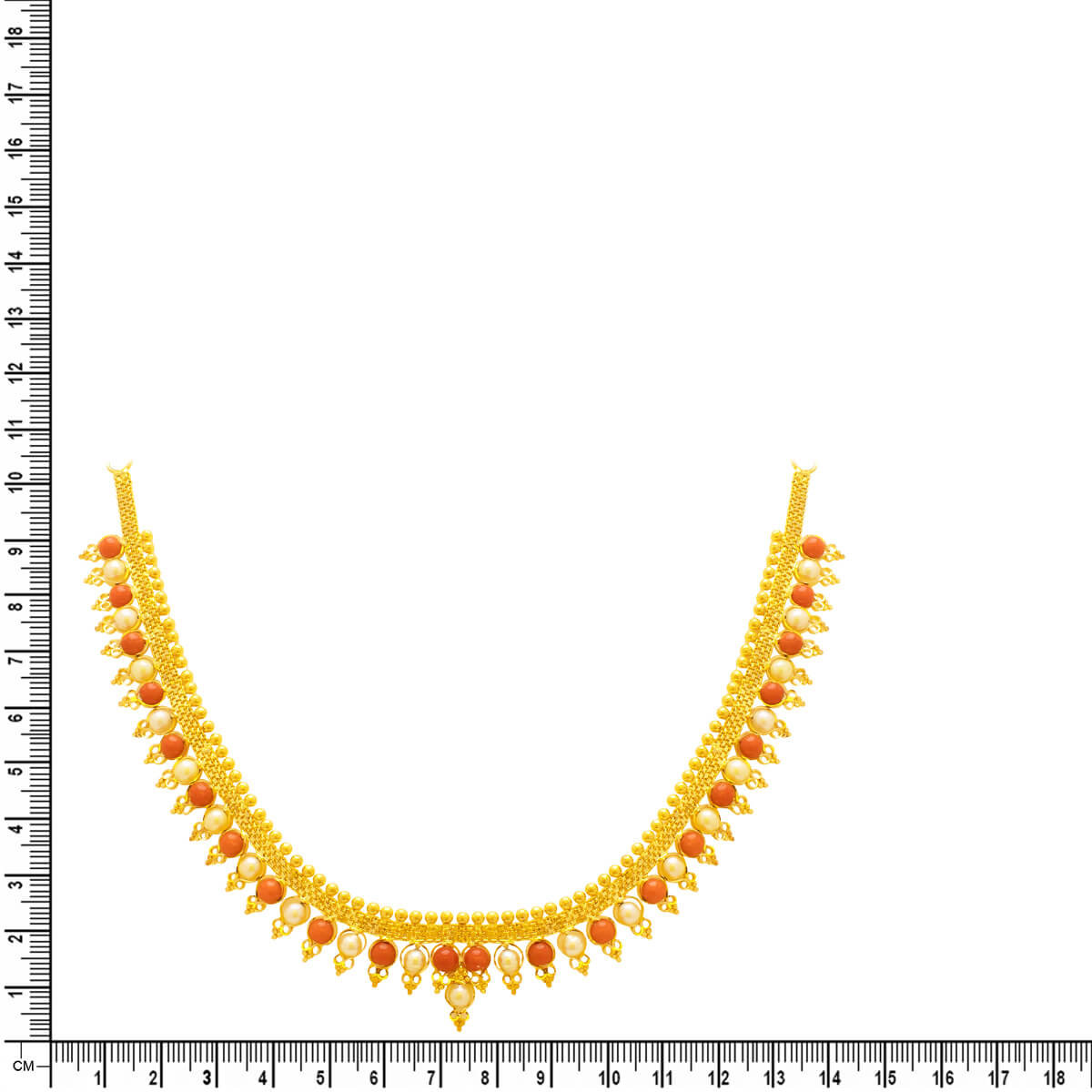 Classic Gleam Gold Short Necklace