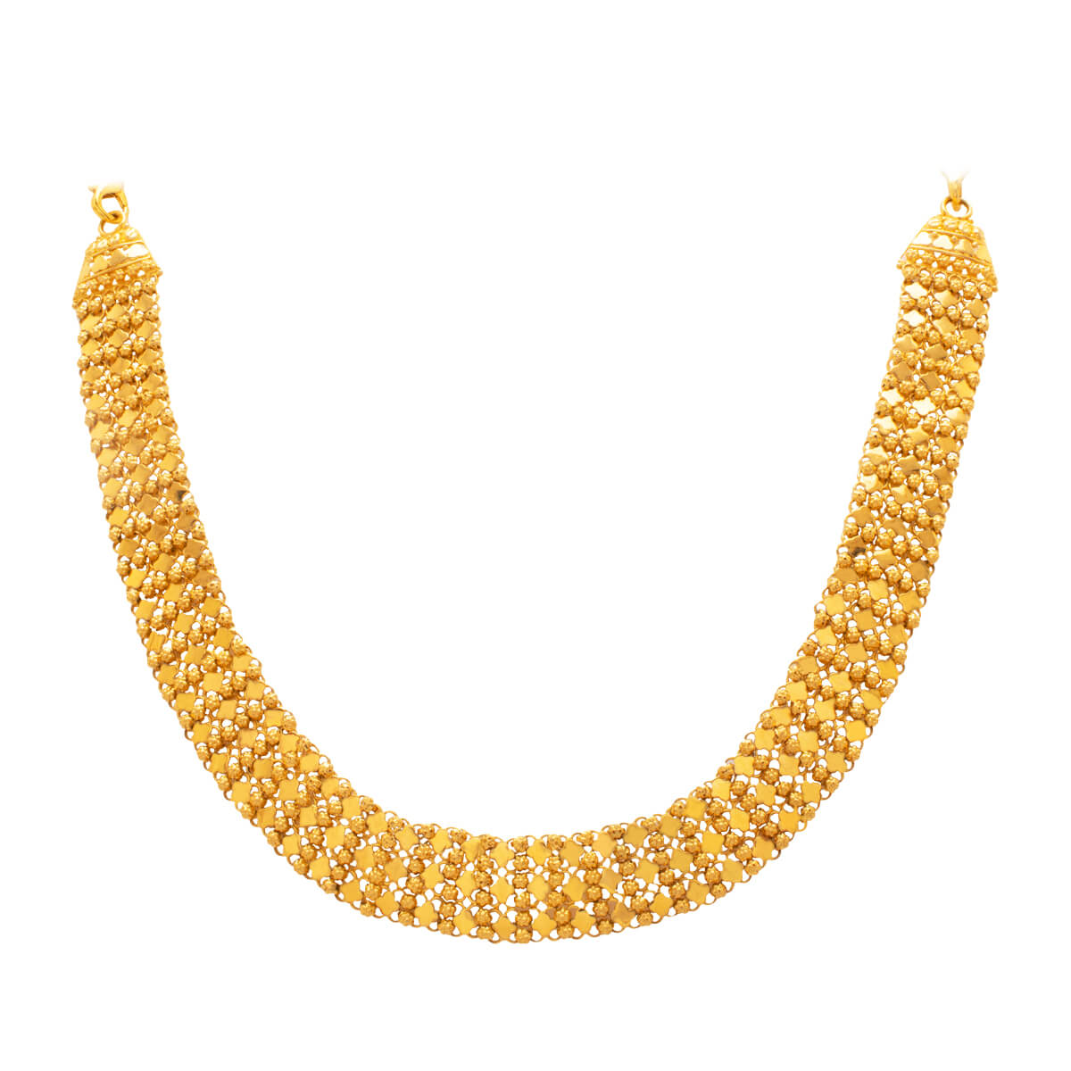 Bold Radiance Wedding Gold Necklace