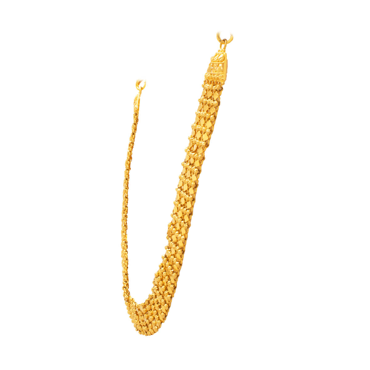 Bold Radiance Wedding Gold Necklace