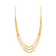 Gentle Grace Long Gold Necklace