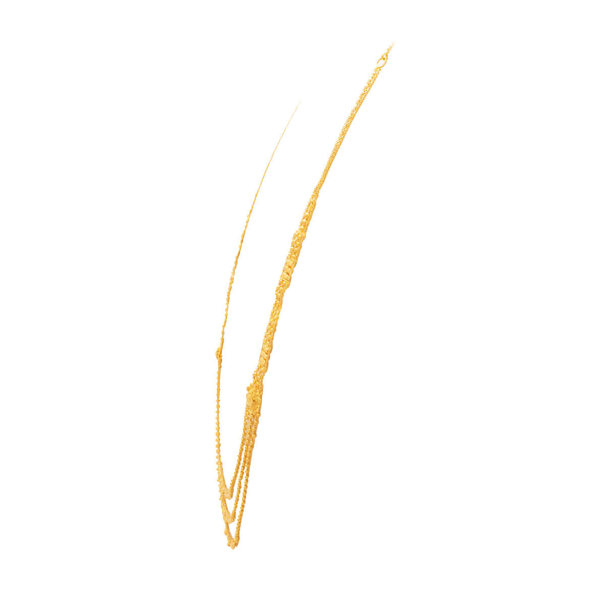 Gentle Grace Long Gold Necklace