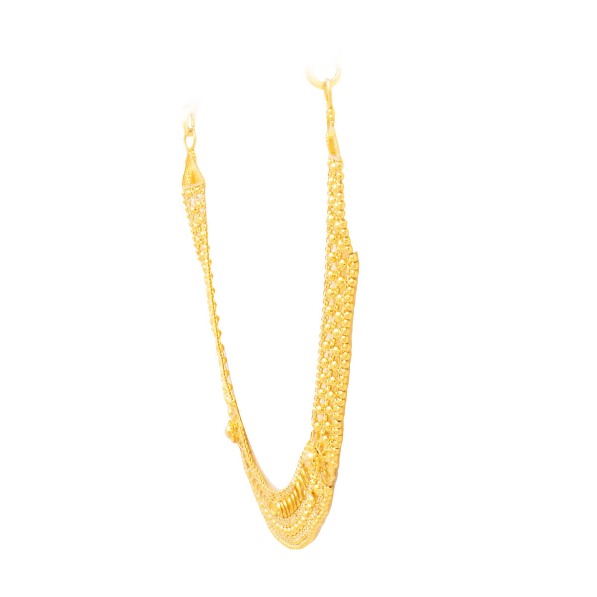 Refined Elegance Gold Short Necklace