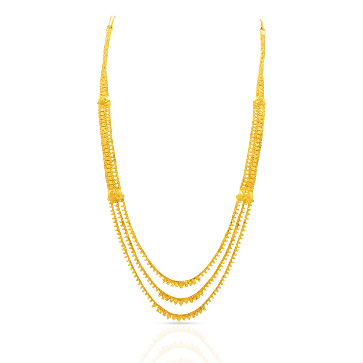 Elegant Radiance Gold Layer Necklace